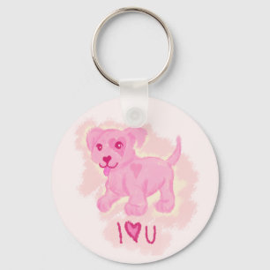 Pink Puppy Schlüsselanhänger