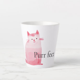 Pink Purffect Cat Milchtasse