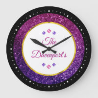 Pink & Purple Sparkling Gemstones