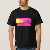 Pink-Pyramiden T-Shirt