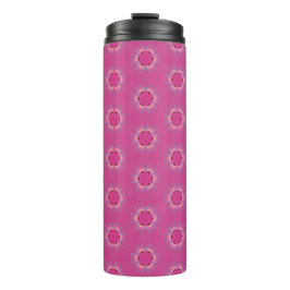 Pink Pyrite Muster Design Tumbler Thermosbecher