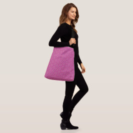 Pink Pyrite Muster Tote Bag Tragetaschen Mit Langen Trägern