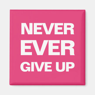 Pink qoute motivierend moderner, feiner Magnet