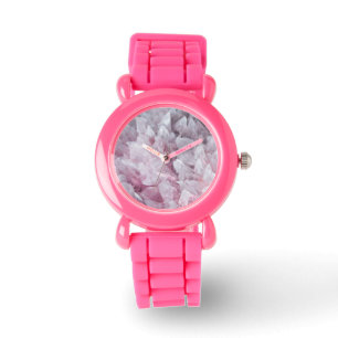 Pink Quarz Mind Body Spirit Energy Watch Armbanduhr