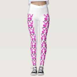 Pink Rabbit Leggings
