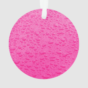 Pink Raindrops sur voiture