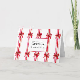 Pink Red Bows Weihnachten