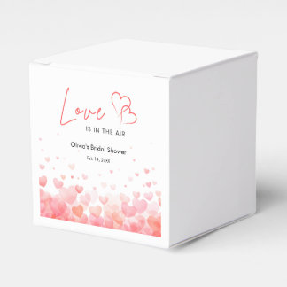 Pink & Red Liebe liegt in der Luft Brautparty  Geschenkschachtel