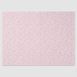 Pink & Red Mini Stars and Hearts Pattern Seidenpapier