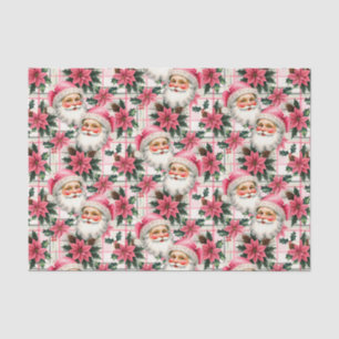 Pink Retro Weihnachten Weihnachten Blumenkohl Kari Seidenpapier