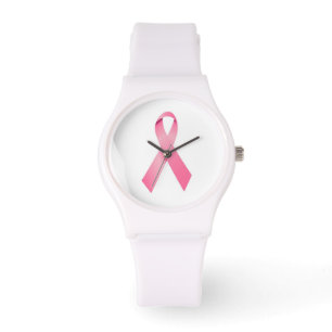 Pink Ribbon beobachten Brustkrebs Armbanduhr