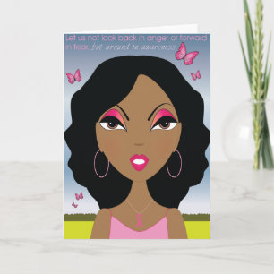 Pink Ribbon - Bewusstsein Karte