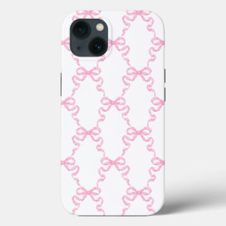 Pink Ribbon Bow Trellis Case-Mate iPhone Hülle