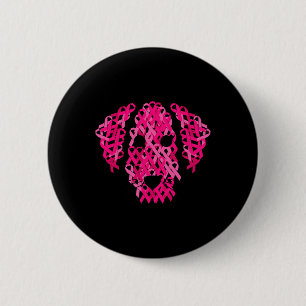 Pink Ribbon Brustkrebs-Bewusstsein Button