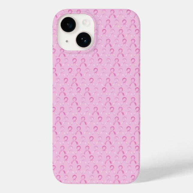 Pink Ribbon, Brustkrebs, Geschenk #cancer #iphone Case-Mate iPhone 14 Hülle (Rückseite)