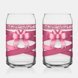 Pink Ribbon Drinkware Set