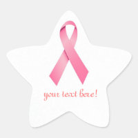 Pink Ribbon Fund Raiser Stickers