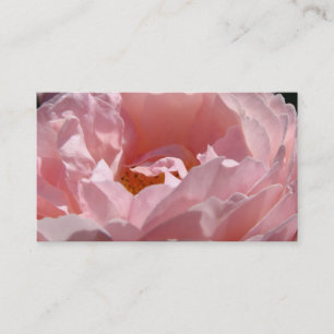 Pink Rose Blume Business Cards Blumenstrauß Visitenkarte