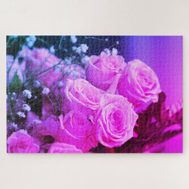 Pink Rose Bouquet (Horizontal)