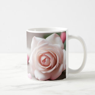 Pink Rose Calming Kaffeetasse