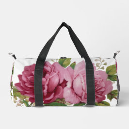 Pink Rose Elegance Duffle Bag