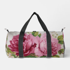 Pink Rose Elegance Duffle Bag