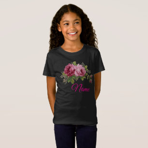 Pink Rose Eleganz T-Shirt