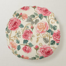 Pink Rose Flowers Pattern, Beautiful, Elegant