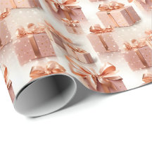 Pink & Rose Gold Weihnachtsgeschenk Whimsical Fest