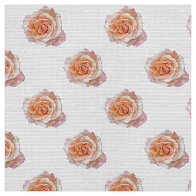 Pink Rose Halbziegelmuster Stoff (Muster)