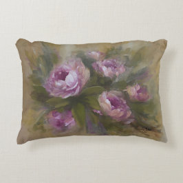 Pink Rose Indoor/out Dekokissen