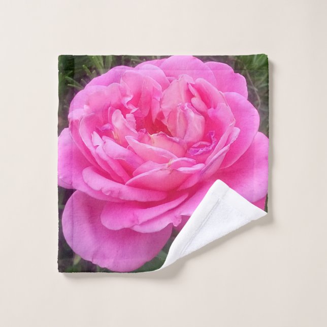 Pink Rose "Leonardo Da Vinci" Waschlappen (Waschlappen)