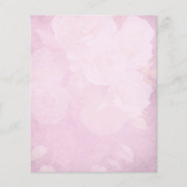 Pink Rose Scrapbook Paper
