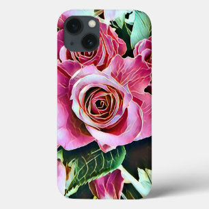 PINK ROSES BLUME Case-Mate iPhone HÜLLE