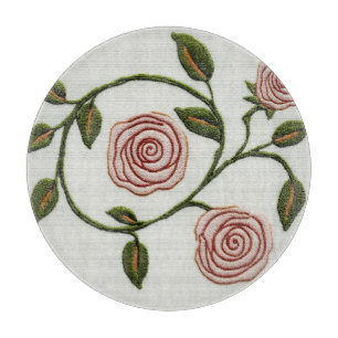 Pink Roses - Charles Rennie Mackintosh Schneidebrett