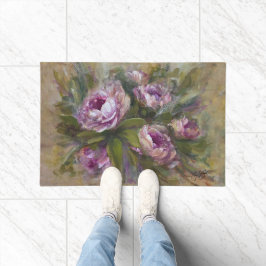 Pink Roses Fußmatte