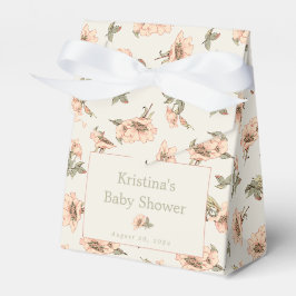 Pink Roses Girl Baby Showbox Geschenkschachtel