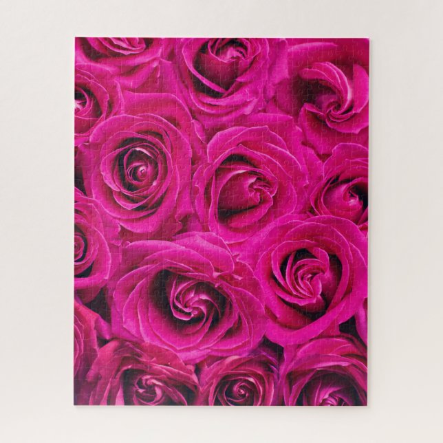 PINK ROSES JIGSAW PUZZLE (Vertikal)