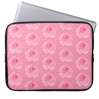 Pink roses laptopschutzhülle