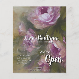 Pink Roses MINI Store Flyer