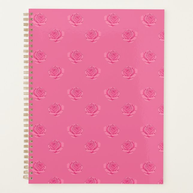 Pink roses planer (Vorderseite)