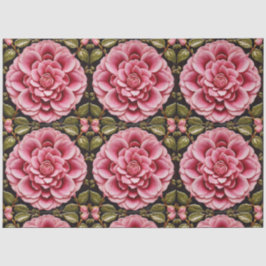 Pink Roses Trendy Beautiful Collection Seidenpapier