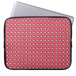 Pink Ruby Gemstone Laptopschutzhülle