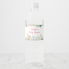 Pink Safari Jungle Baby Dusche
