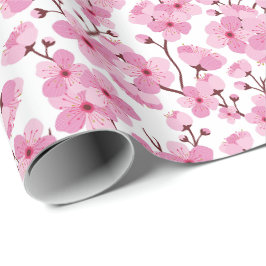 Pink Sakura Geschenkpapier