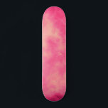 Pink Sand Cloud Effect Skateboard<br><div class="desc">Colourful and easily customised pattern featuring a simple storm cloud effect with colourful filter, perfect gift for your child at Christmas, a Birthday gift, for a young adult that loves to skate, or anyone! check out my shop for more colours and designs.</div>