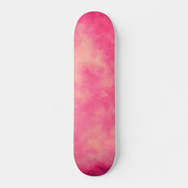 Pink Sand Cloud Effect Skateboard (Vorne)