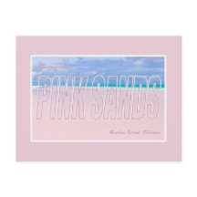 Pink Sands, Harbour Island, Bahamas Carte postale