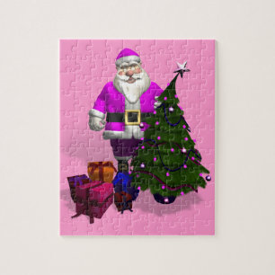 Pink Santa Claus