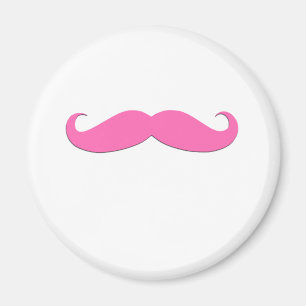Pink Schnurrbart Humor Erstellen Sie Ihren eigenen Magnet